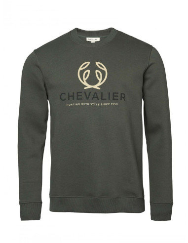 Chevalier Logo Sweatshirt Men Midnight