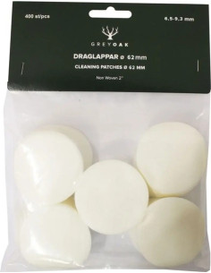 Grey Oak Draglappar 62mm 6,5-9,3mm 400-pack
