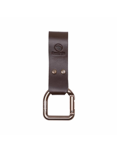 Casström No 3 Dangler Belt Loop Mörkbrun