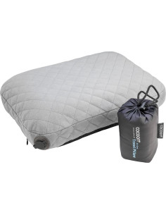 Cocoon Air Core Travel Pillow 28x38cm Charcoal Smoke Grey
