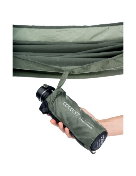 Cocoon Travel Hammock Single Size Set incl tree straps 285x190cm Cypress Green