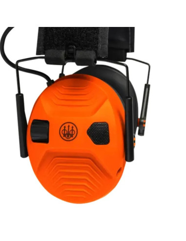Beretta Hörselskydd med medhörning - Orange