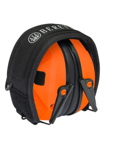Beretta Hörselskydd med medhörning - Orange