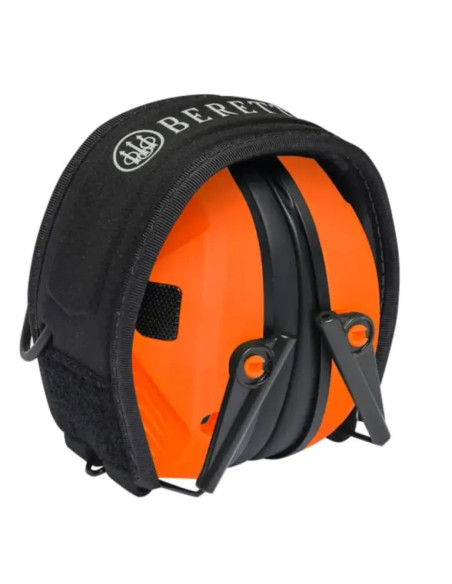 Beretta Hörselskydd med medhörning - Orange