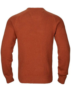 Vincent Merino V-Neck Tröja - Bombay brown 2