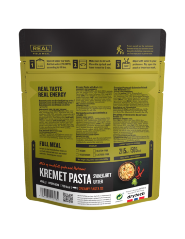 Real Field Meal - Creamy Pasta with Pork