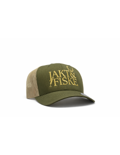 Jakt & Fiske Logo Keps - Mossgreen Khaki