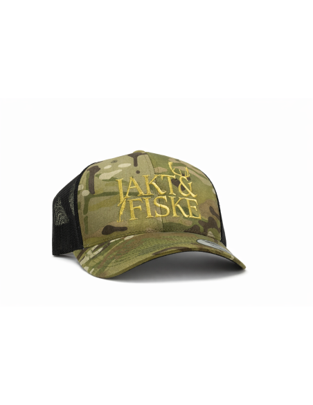 Jakt & Fiske Logo Keps - Multicam