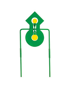 Champion 22 Double Reaction Metal Spinner Target Green