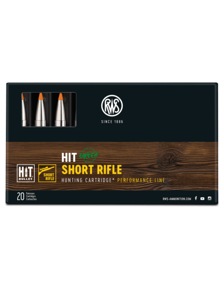 RWS Hit Short Rifle 308 Win 9,7gr