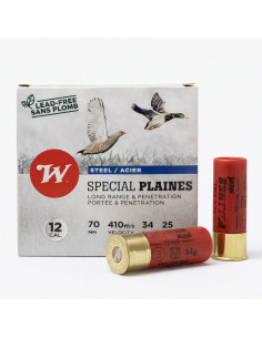 Winchester Special Plaines HP Stål 12/70 34g US3 25-pack
