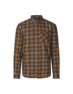 Seeland Glen Flannel DBrown Camel Check