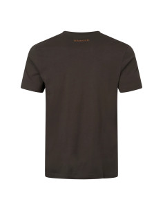 Härkila Scandinavian ss T-shirt Shadow Brown 2