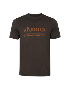 Härkila Scandinavian ss T-shirt Shadow Brown