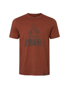 Härkila Nature SS T-shirt Autumn Orange