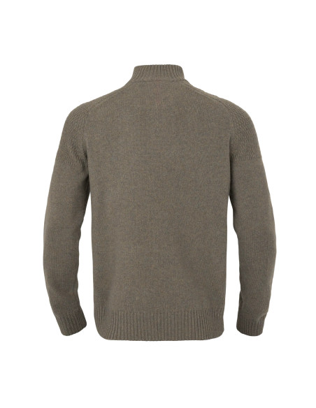 Härkila Vincent merino halfzip pullover Dark sand