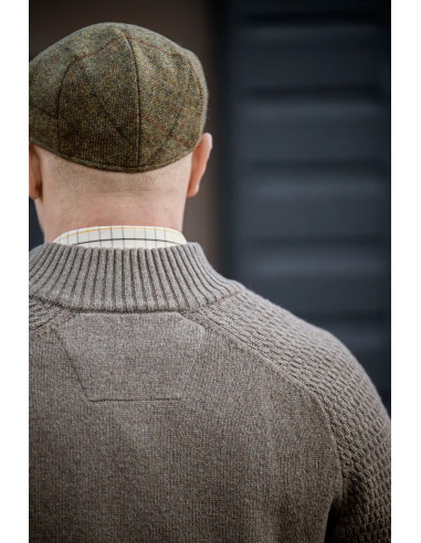 Härkila Vincent merino halfzip pullover Dark sand