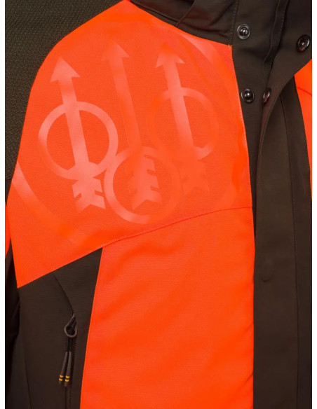 Beretta Thorn Resistans Jacket Brown Bark Orange