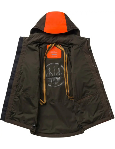 Beretta Thorn Resistans Jacket Brown Bark Orange