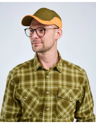 Pinewood Härjedalen Shirt M Olive Green
