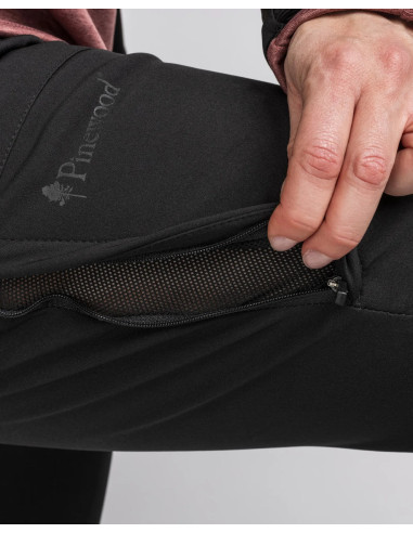 Pinewood Wilda Stretch Shell Trousers W Black