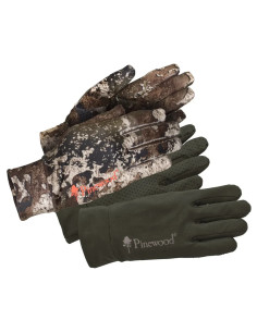 Pinewood Furudal Liner Glove 2 pack Strata Mossgreen