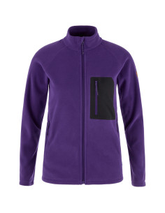 Fjällräven Kaipak Fleece W Dark Violet Black