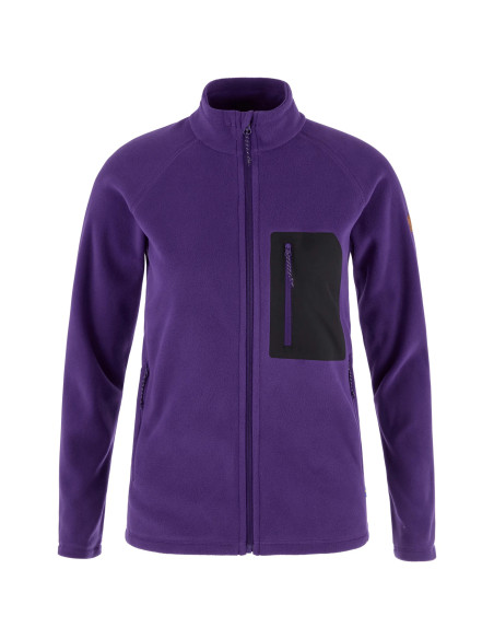 Fjällräven Kaipak Fleece W Dark Violet Black