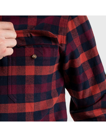 Fjällräven Skog Shirt M Dark Navy Red