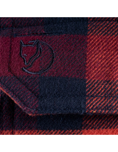 Fjällräven Skog Shirt M Dark Navy Red