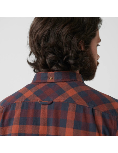 Fjällräven Skog Shirt M Dark Navy Dark Oak