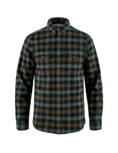 Fjällräven Skog Shirt M Dark Navy Dark Oak