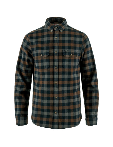 Fjällräven Skog Shirt M Dark Navy Dark Oak