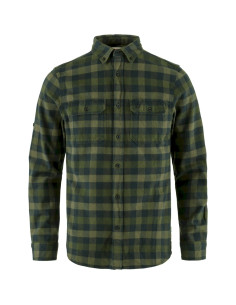 Fjällräven Skog Shirt M Deep Forest Laurel Green