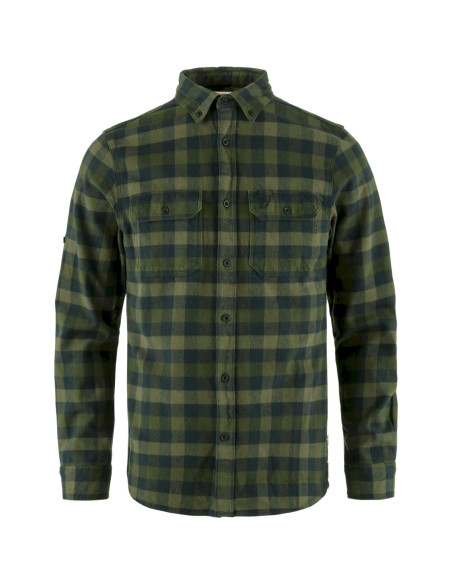 Fjällräven Skog Shirt M Deep Forest Laurel Green