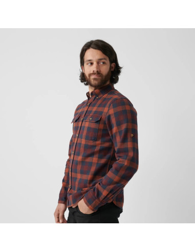 Fjällräven Skog Shirt M Deep Forest Laurel Green