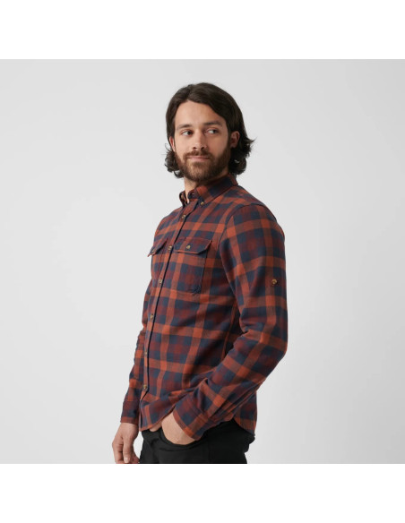 Fjällräven Skog Shirt M Deep Forest Laurel Green