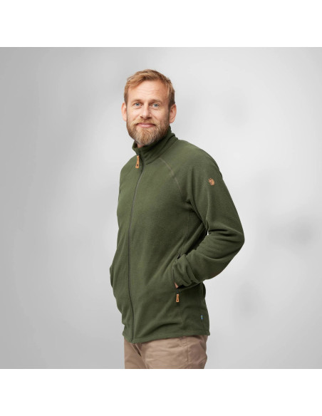 Fjällräven Övik Lite Fleece Jacket M Deep Forest