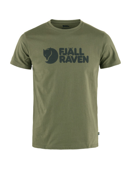 Fjällräven Logo T-shirt M Laurel Green