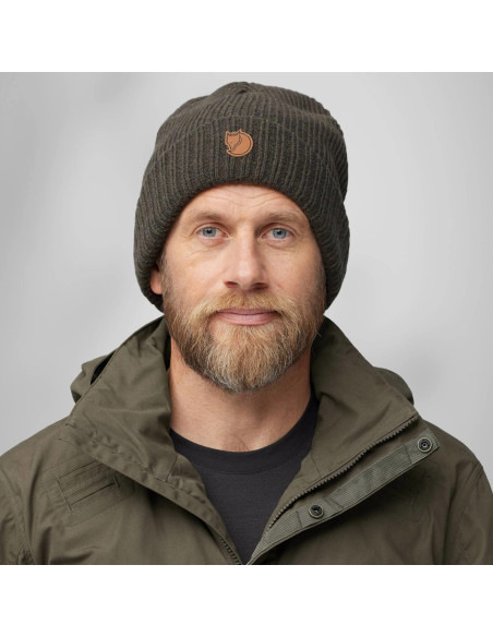 Fjällräven Sörmland Reversible Beanie Dark Olive