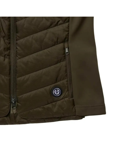 Chevalier Ember Heat Vest Women Dark Forest Green