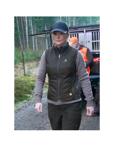 Chevalier Ember Heat Vest Women Dark Forest Green