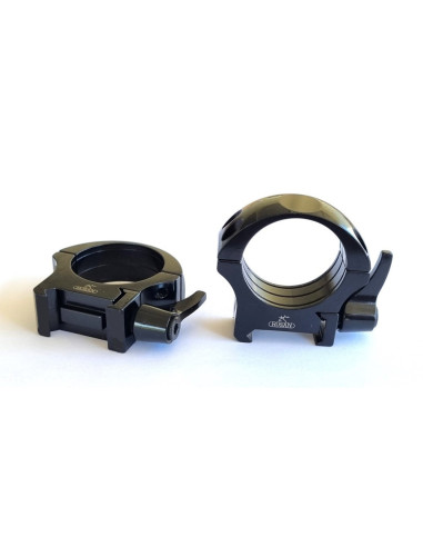 Rusan Picatinny QD Stålringar 30mm