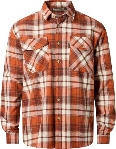 Pinewood Härjedalen Shirt M Terracotta Brown