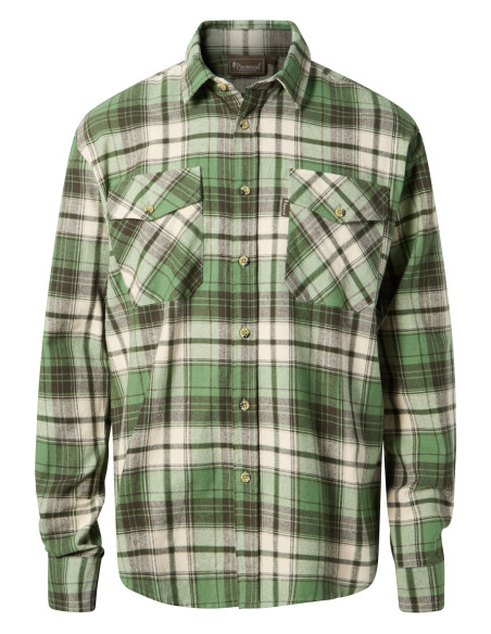 Pinewood Härjedalen Shirt M Sage Green Moss Green