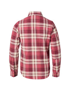 Pinewood Härjedalen Shirt W Cherry Pink Offwhite 2