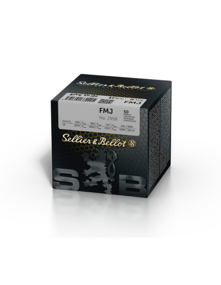 S&B FMJ 6,5x55 8,0gr 50-pack