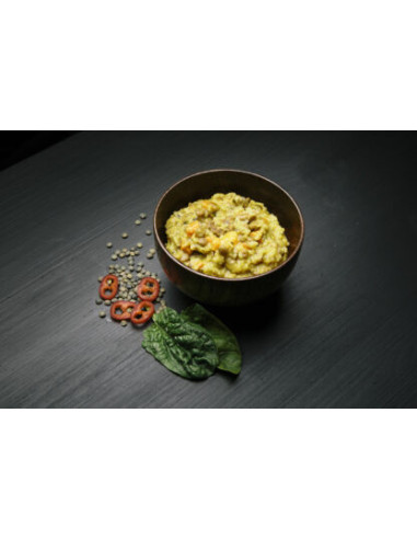 Real Turmat - Couscous with Lentils Spinach