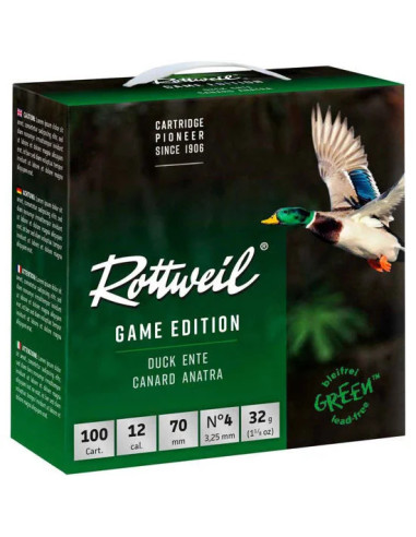 Rottweil Game Edition Stål 20/70 US5 25-pack