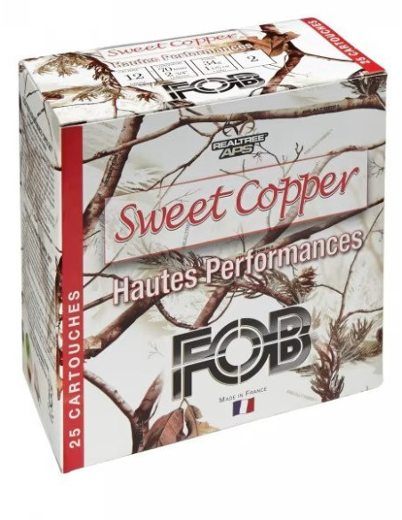 Nobel Sport FOB Sweet Copper 12/70 34g US1 25-pack